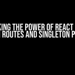 Unlocking the Power of React Native: Expo API Routes and Singleton Patterns